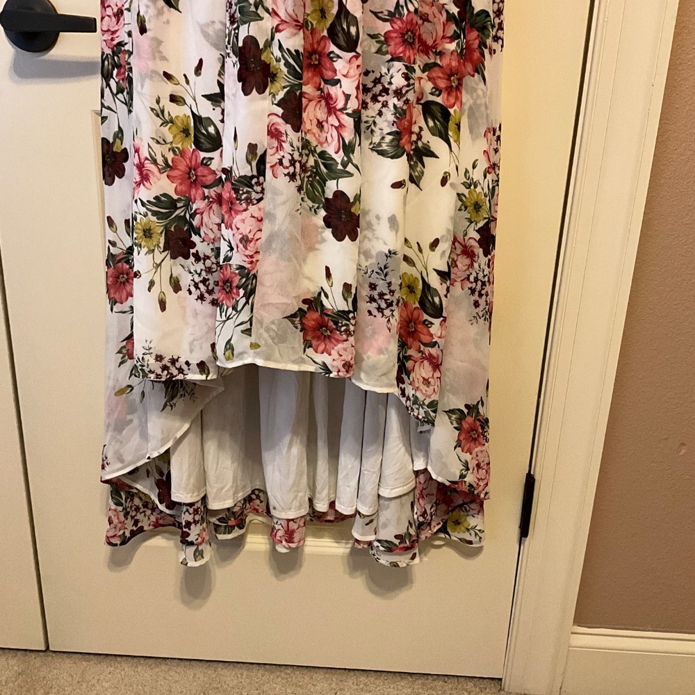 Torrid Sleeveless Chiffon High Low Dress size 16 - Picture 6 of 9